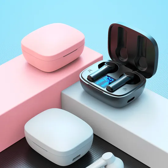 E90 Bluetooth Earbuds Stereo Sound Headset for iPhone/Samsung/Ios/Android with LED Display
