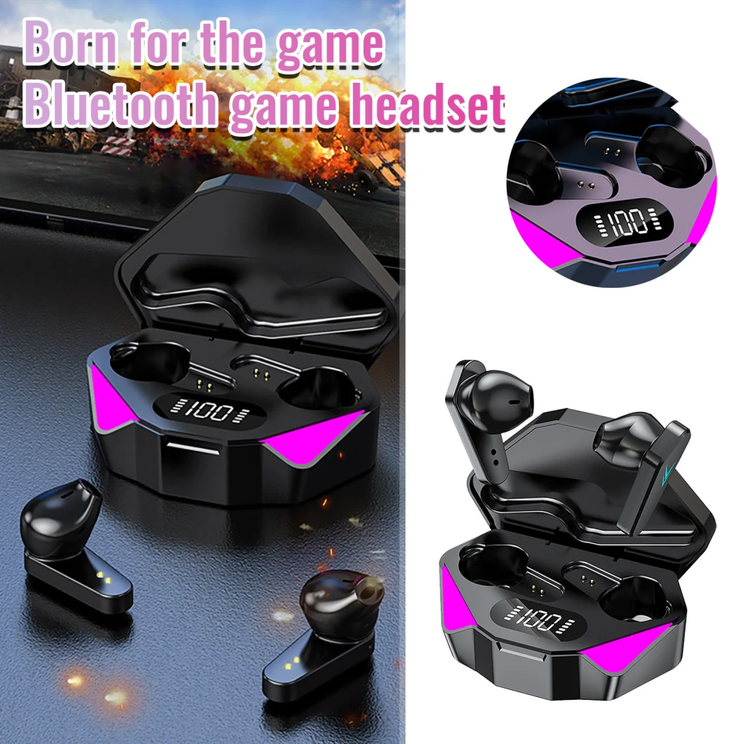 X15 Gaming No Delay Tws Bluetooth Headset Headphones Earbuds Earphone