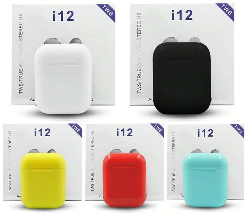 Bluetooth Earphone Inpods 12 5.0 Tws I12 Earbuds