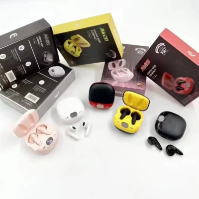 Air 20 Mini Wireless Наушники Bluetooth 5.0 Наушники Air Наушники Громкая связь с зарядным устройством для iPhone Huawei Xiaomi